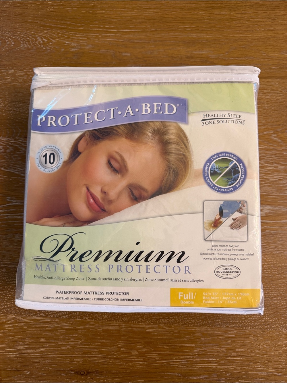 Premium Mattress Protector - White (Full)